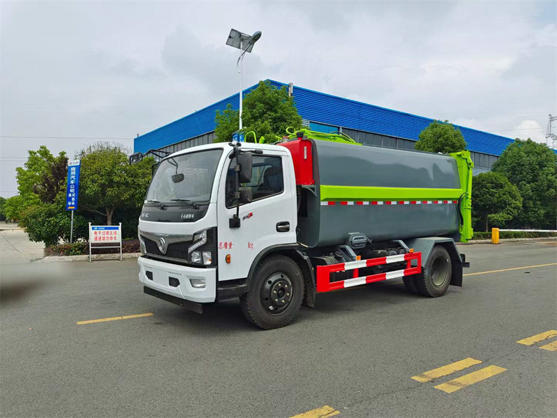 東風福瑞卡11方側(cè)裝壓縮垃圾車